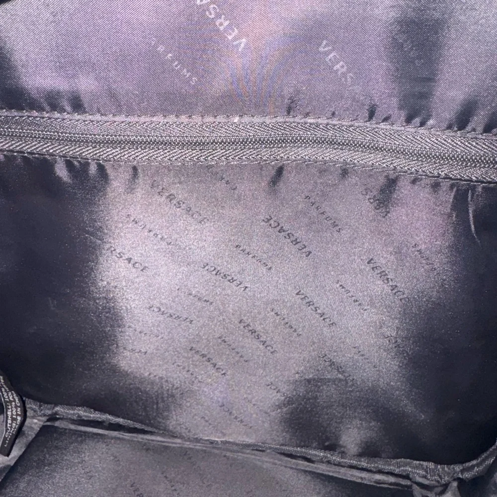 Versace Black and Gold Backpack